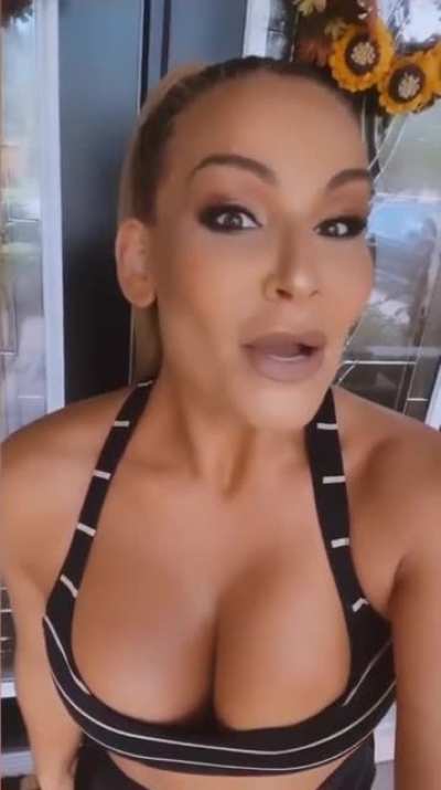 Natalya huge jugs