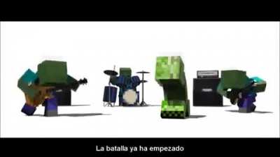 El hipno de paz de los minecraftianos