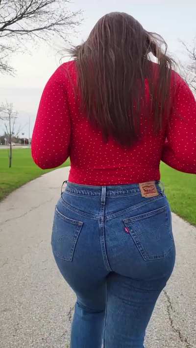 So&hellip; would you go for a walk with me if I wear these jeans?
