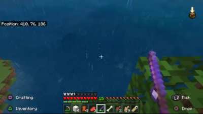 It's normal in Minecraft