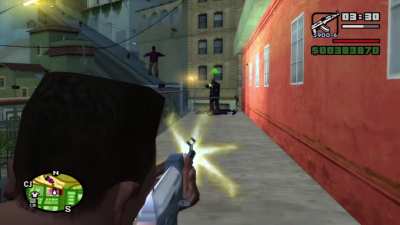 [Grand Theft Auto: San Andreas] "Aight, I'm out"