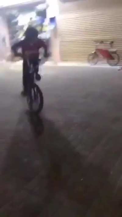 Searching for a red bike to buy