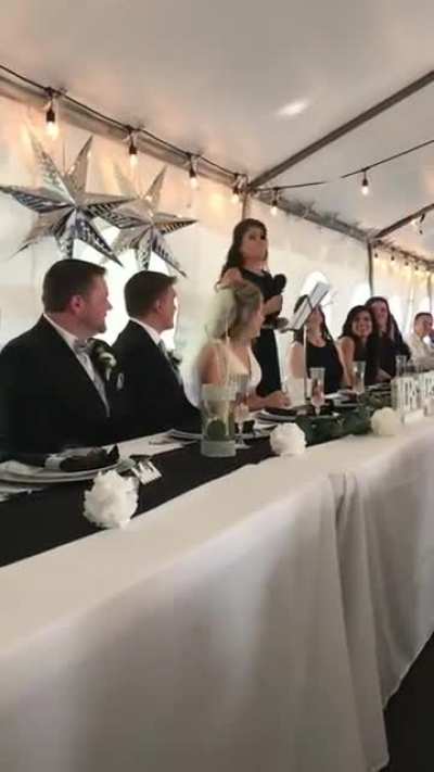 8 year old nails 'That's what she said!' joke