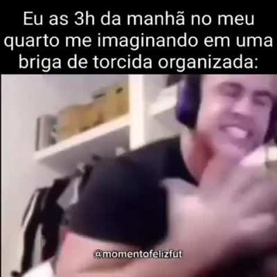 S&oacute; d&aacute; vontade de fazer isso quando vem o pique