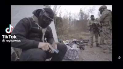 Context: Video is about "sim-rounds" used for practice purposes.