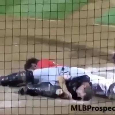 HMFT after I get OBLITERATED by the runner on 3rd base