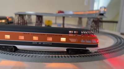 Brand new to trains