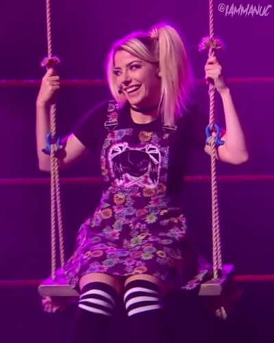 Alexa Bliss Playing in her Playground 🥰