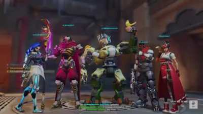 Sombra blue balls moment