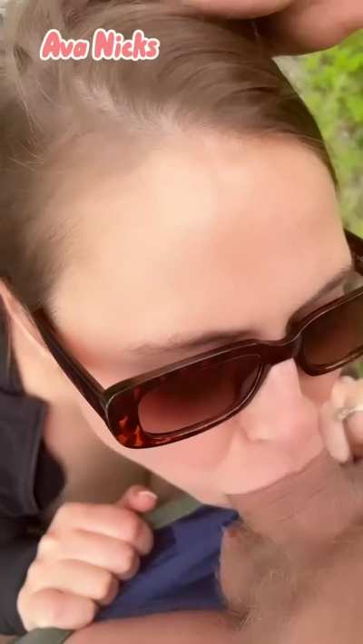 Would you let me choke on your dick in public?
