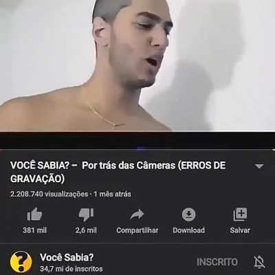 Por tr&aacute;s das c&acirc;meras 😏