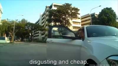 A tourist goes out on vacation in Singapore and gets called &ldquo;white trash&ldquo;