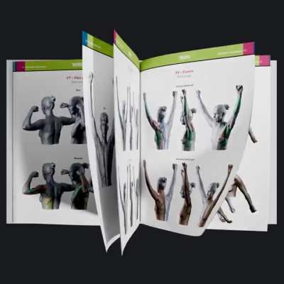 A quick flip-through of our newest book &ndash; Arm and Hand in Motion. Dive into the anatomy of movement with hand-sculpted poses, layered visuals, and 3D references. Built for working artists. Available now on our web store!