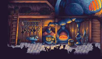 [OC] Cozy Blacksmith