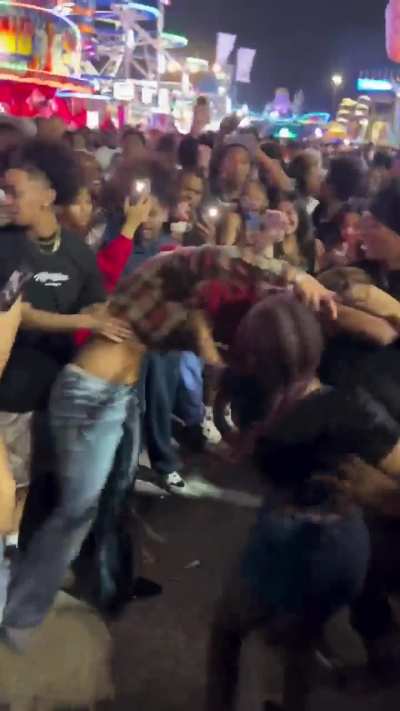 Apparently this is the Houston rodeo. Those durn cowboys getting out of control.