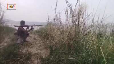 (April 24th) Madaya Township, Pyin Oo Lwin District- Local People's Defense Force Guerrillas Attack Myanmar Army and Pyusawhti Boat Traveling from Mandalay with RPGs and Small Arms. One dead soldier, and two wounded