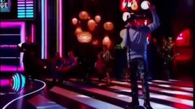 Chance the rapper performing 