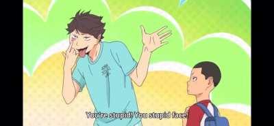 Oikawa&rsquo;s nephew 😂