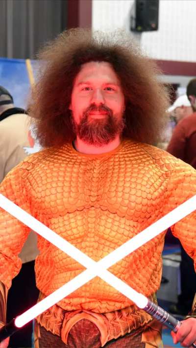 We need to talk about Joshua Wall's cosplay at Brantford Comic Con for a second...