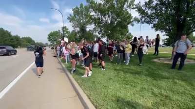 Students in Denver walk out over masks