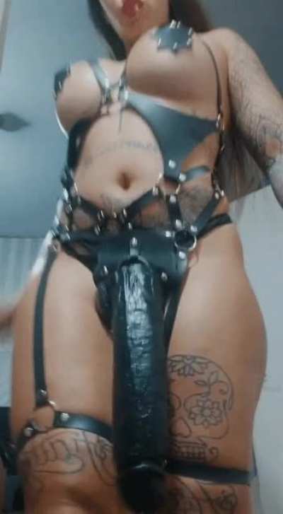Your little cock couldn't even satisfy my booty