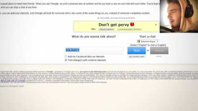 GHETTO PEWDIEPIE GOES ON OMEGLE