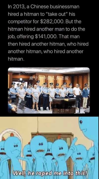I saw this and immediately thought of the Meeseeks scene.