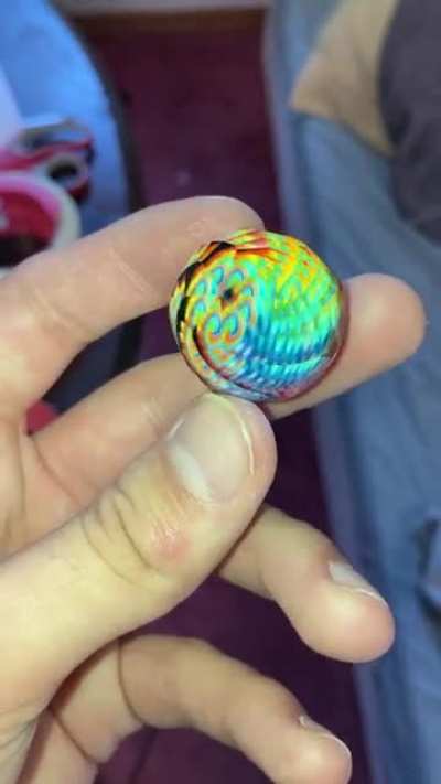 Modern flame-working mixed with old school diamond cutting techniques