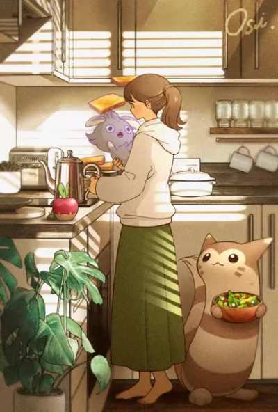 Cooking Breakfast