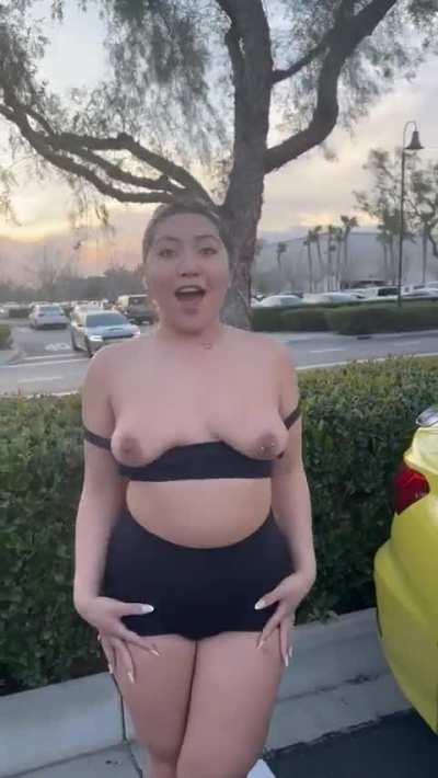 Say hi to my sexy tits