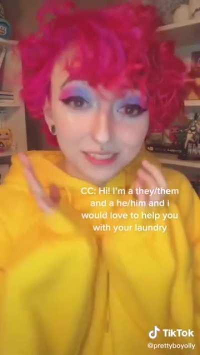 They/Them and He/Him? And a simp?