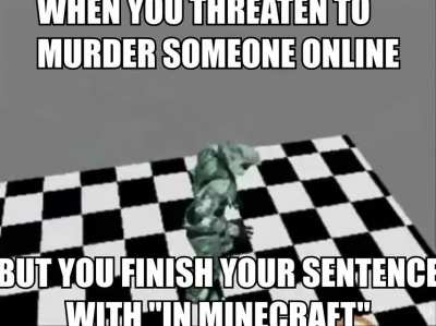 guys im only talking about minecraft why are you upset 😳😳