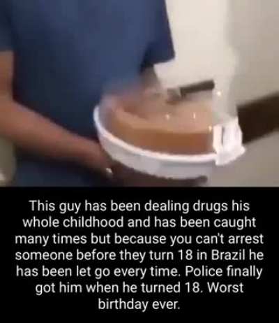 Well at least he got cake&hellip;.