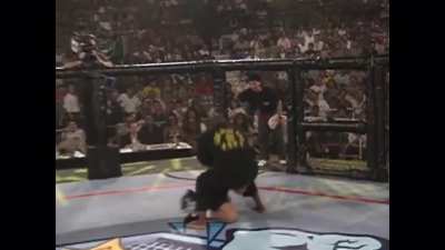 Garry Goodridge KOs Paul Herrera from crucifix in 13 seconds (UFC 8)
