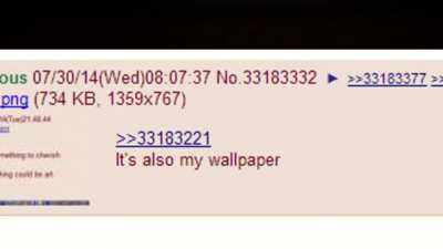 This post is art.