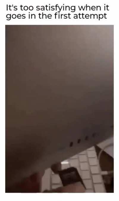 So satisfying