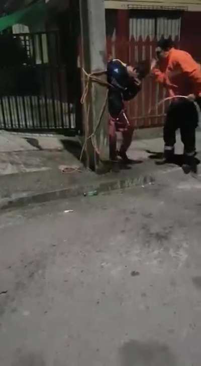 Aver si volves a robar puto (es en chile pero hay que hacerlo acá)