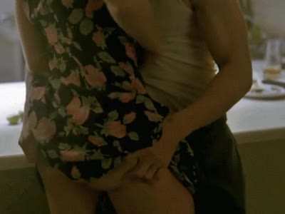 Michelle Monaghan butt in a tiny thong in True Detective