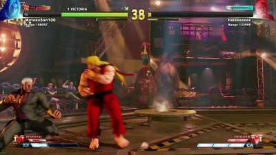 My Ken's "Godlike Pressure", lol.