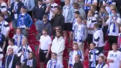 Not United related but this reminds me why football transcends borders, regions, nationalities and rivalries. The Finnish supporters chanting 'Christian' while the Danish supporters saying 'Eriksen' is probably the most heartwarming scene I will watch all