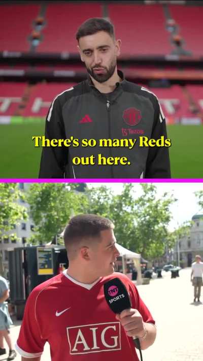 An &ldquo;emotional&rdquo; Bruno Fernandes reacts to Manchester United fans&rsquo; messages to him 🥹❤️