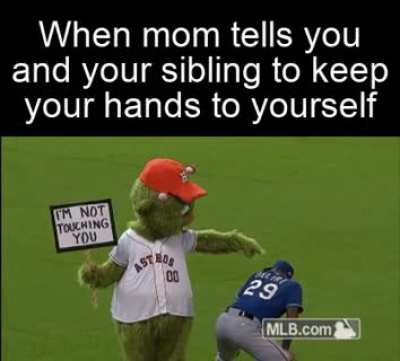 NO TOUCHING!!!