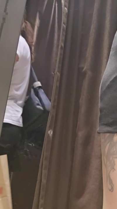 As requested by some of you here&rsquo;s another one in a changing room by u/FluidMathematician18