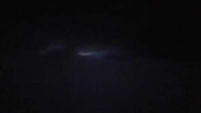 Flying through a storm. (Not my video) 