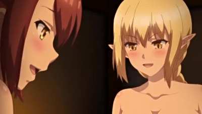 Thicc Elf Gets Her Insides Filled with Dickbutter (Isekai Harem Monogatari)
