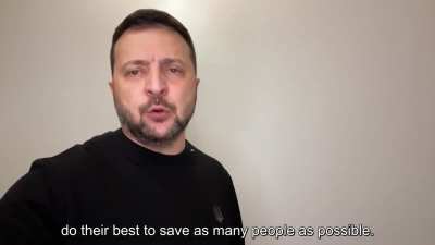 "Upon the submission of the Minister of Defense, I have changed the commander of the Medical Forces Command of the Armed Forces of Ukraine." - President Zelenskyy's address, 19th November 2023