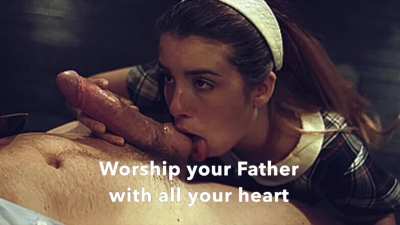Don&rsquo;t forget Daddy&rsquo;s balls baby girl 😈