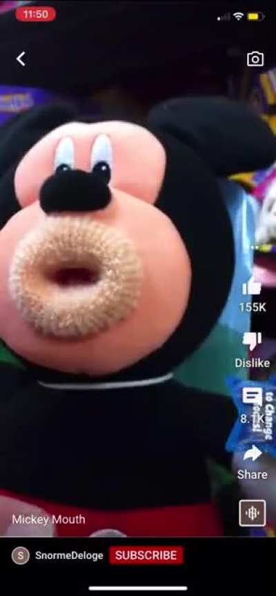 Mickey&hellip;Mouth?
