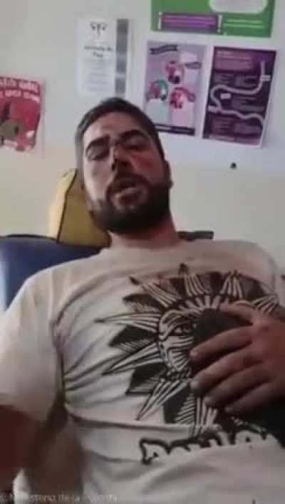 Milagro Gaucho !!! Zurdo pidiendo que la policia reprima !!!!