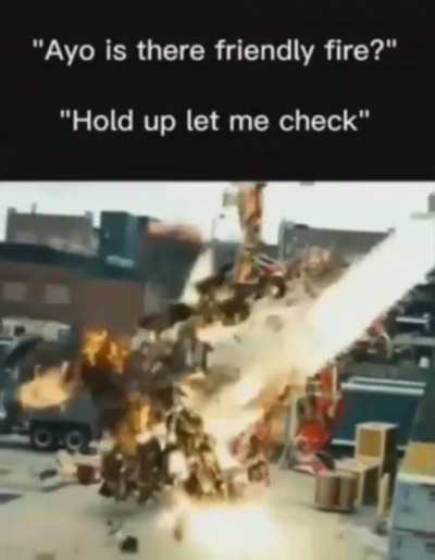 Friendly fire